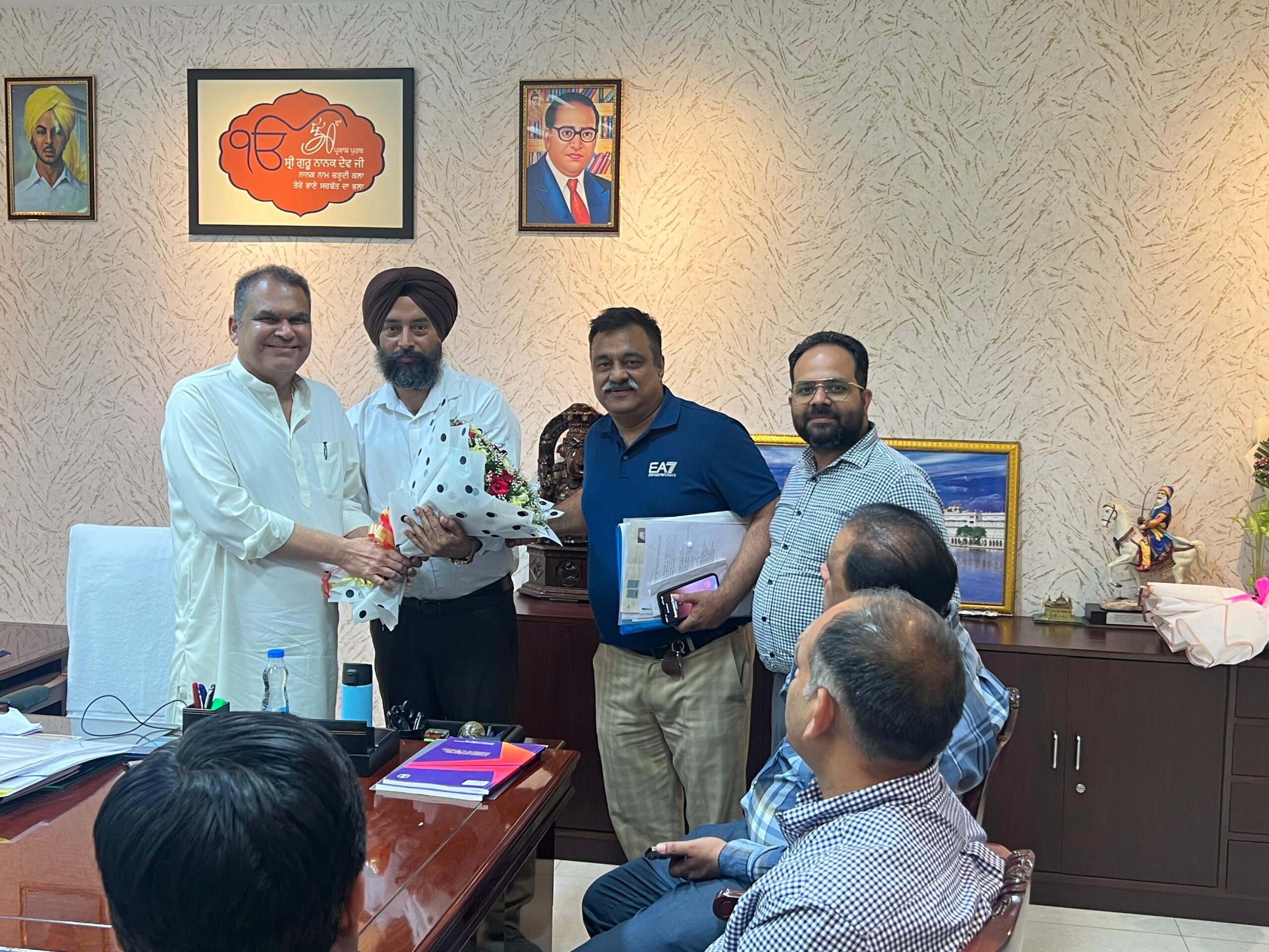 Postive meeting with Industry minister sanjeev arora on 7th Sept 2025