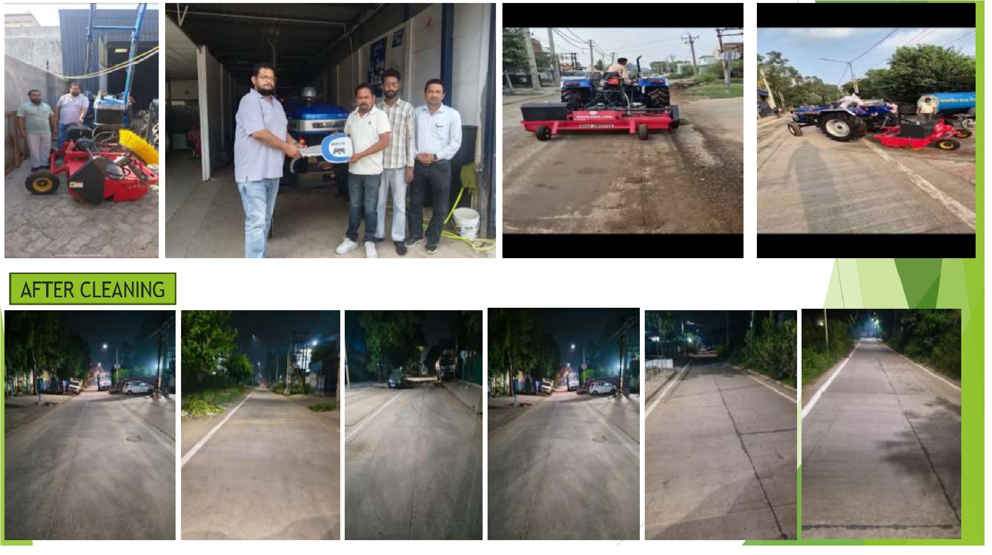 Cleaning work done by DERA BASSI INDUSTRIAL FOCAL POINT ASSOCIATION